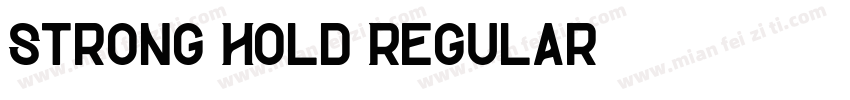 Strong Hold Regular字体转换